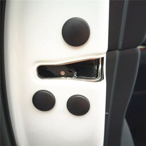 For Peugeot 5008 4008 3008 3008 GT 2008 508 408 308 301 Car Door Lock Screw Protector Cover Accessories 12PCS