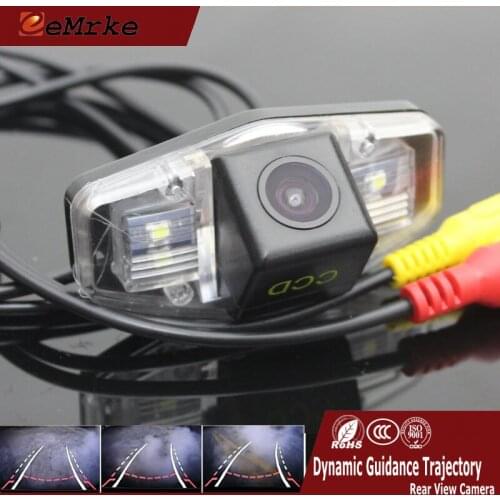 EEMRKE For Acura RDX 2006- MDX 2006-up Car Rearview Tracks Camera With Reversing Guidance Trajectory