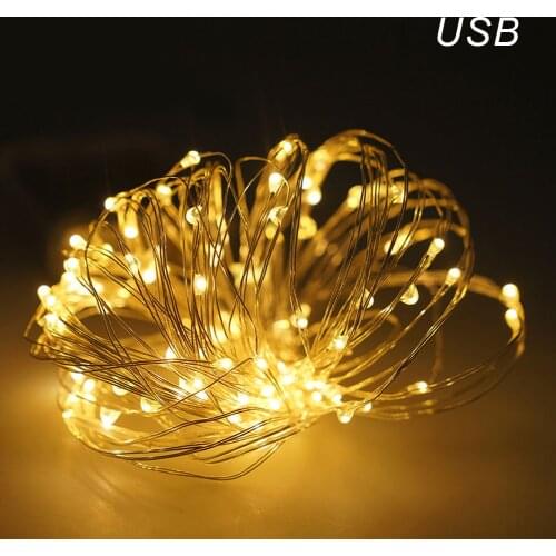 Светодиодные гирлянды с прозрачным проводом Kinbelle China At AliExpress