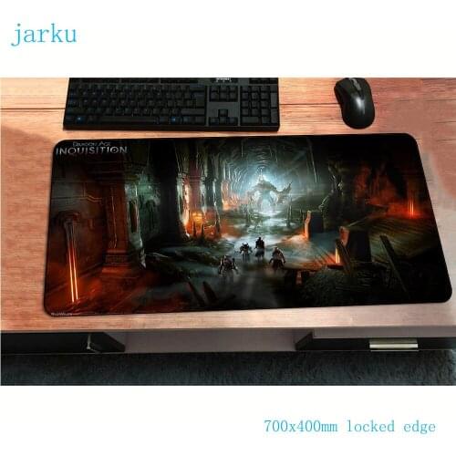 Dragon age mouse pad gamer present 700x400x2mm notbook mouse mat gaming mousepad Domineering pad mouse PC desk padmouse mats