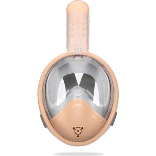 Adult Kid Foldable Full Face Diving Mask Anti-Fog Snorkeling Underwater Scuba Swimming Mask Glasses Snorkel Dive Equipment