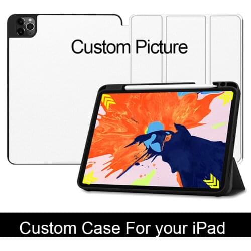 MTT Custom Tablet Case For iPad Pro 10.5 10.9 11 12.9 inch PU Leather Flip Smart Cover for ipad 9.7 10.2 mini 5 4 Funda