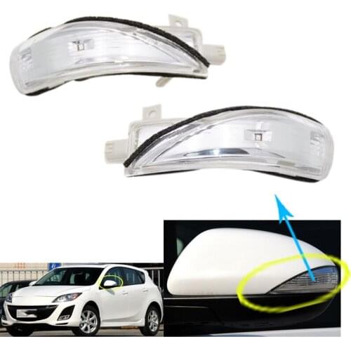 Turn Signal Side Mirror Repeater Lamp for Mazda 3 2.0L 2008-2009 Outside Side Mirror Lamp GV7D-69-122F GV7D-69-182F