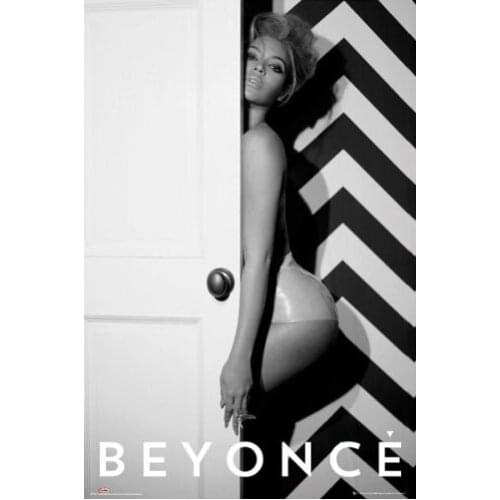 Sexy Beyonce Door Custom Wall Paper Classical Picture Retro Prints posters Canvas poster(20X30) home decor U1-693