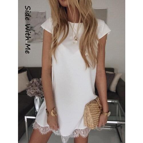 Side With Me Summer Short Sleeve Dresses