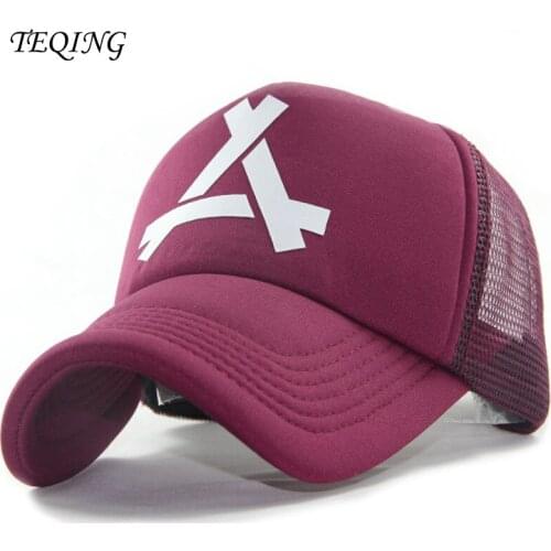 TEQING 2017 New Arrival High-quality Thick Plate Printed Triangular Net Cap Casual Autumn Cotton Male Female Baseball Caps Hat