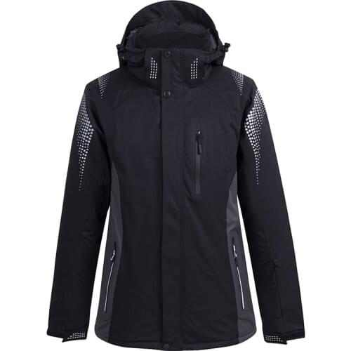 Outdoor Winter Men Skiing Jackets Women Ski Jacket Sports Windproof Waterproof Hooded Warm Coat Couple Snow Snowboarding Jackets