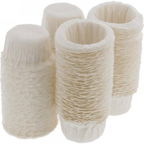 100pcs Home Kitchen Disposable No-wash Paper Filters Cups Replacement Coffee Filters Coffee Utensils Office Kitchen Accessories