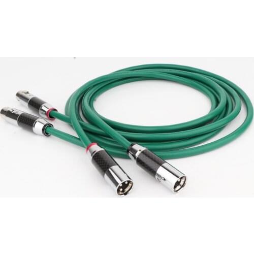 Mcintosh 2328 Audio 4n Copper Xlr Interconnect Audio Cable With Carbon Fiber Xlr Plug Cable hi-end Xlr Male To Xlr Female Cable