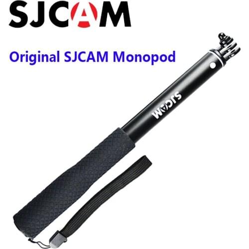 Free Shipping!!Newest original SJCAM Portable Handheld Self-Timer Monopod for SJ6 SJ4000/SJ5000/M10/M20 series sport camera
