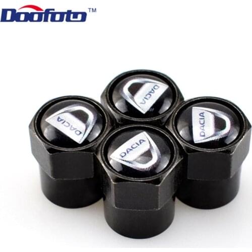 Car Styling Decor Logo Case For Dacia Lodgy 2 Mcv Sandero Duster Logan Sandero Emblems Accessories Auto Caps Badge 4pcs