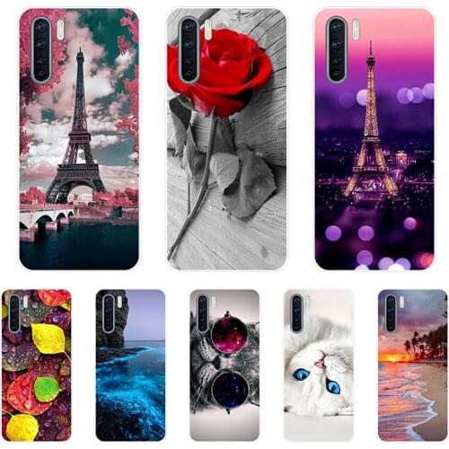 Soft Case OPPO F15 Case Cover Cartoon TPU Silicone Back Cover Phone Case For OPPO F15 F 15 A91 A 91 OPPOA91 OPPOF15 Case CPH2001