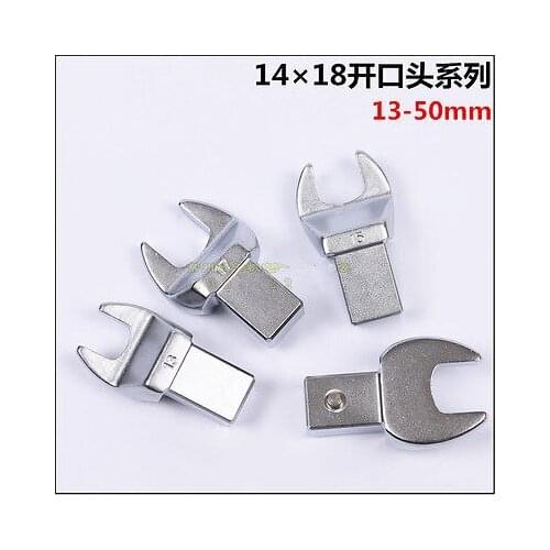 FOR WERTE Torque Wrench Torque Wrench Open The First Opening 14x18mm 13-50mm Head