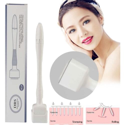 FDA New Adjustable Needle Length DRS 140 Stainless Steel Needle Derma Roller Stamp Microneedle For Skin Care