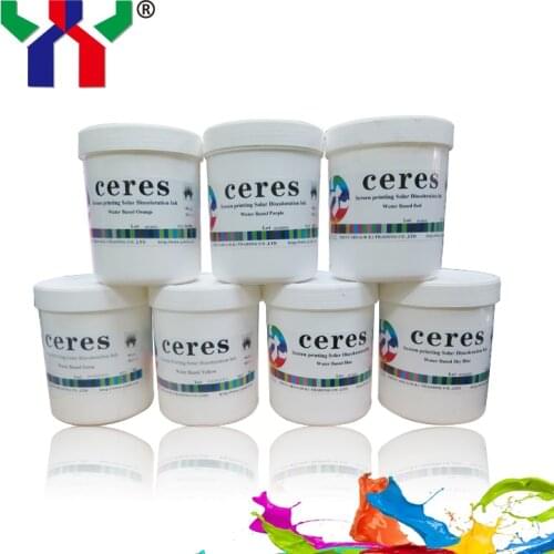 Water base Screen Printing Photochromic Ink / Sunlight Sensitive Ink/Colorless to Red