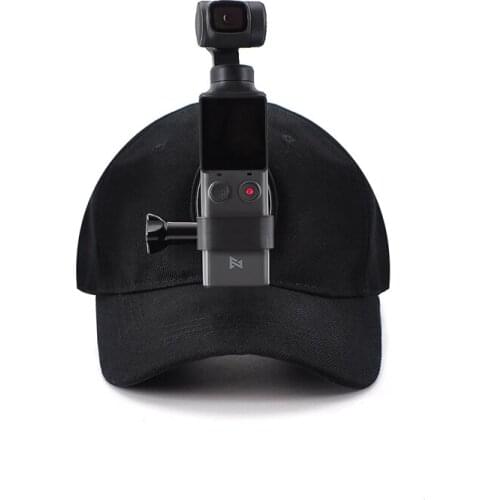 Pocket Camera Sun cap Head Hat with base clip adapter For FIMI PALM Pocket Camera Gimbal Accessories