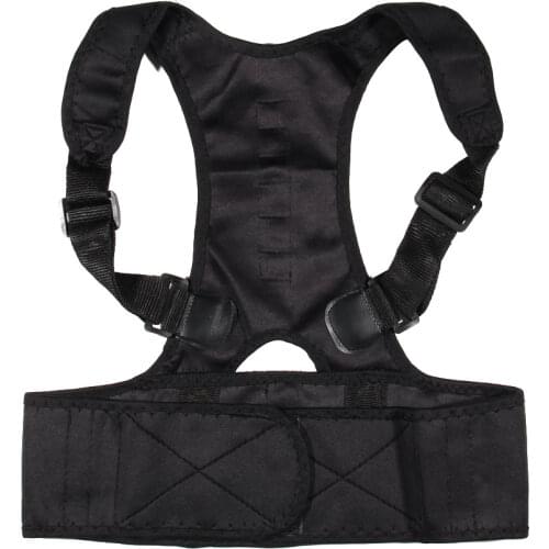 Sitting Posture Corrector Adjustable Magnetic Shape Body Shoulder Brace Belt Men And Women Back Vertebra Correct Therapy SDFA88