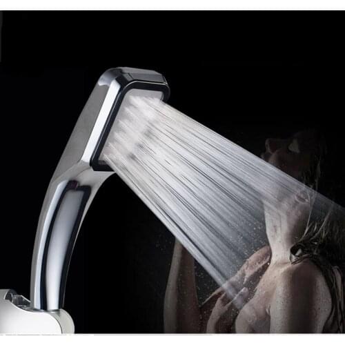 High quality Bathroom Rainfall 300 Hole Shower Head Water Saving Flow With Chrome ABS Rain Shower Head High Pressure Boost