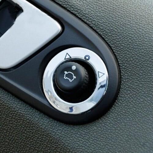 My Good Car Rearview Mirror Sticker Rear View Mirror Adjustment Trim Cover For Ford Fiesta Ecosport 2009 - 2017 Accessories