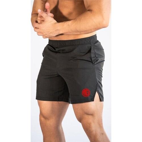 Mens Shorts Mens Summer Training Sweat Shorts Fitness Bodybuilding Breathable Elastic Waist Fashion Gyms Shorts Men
