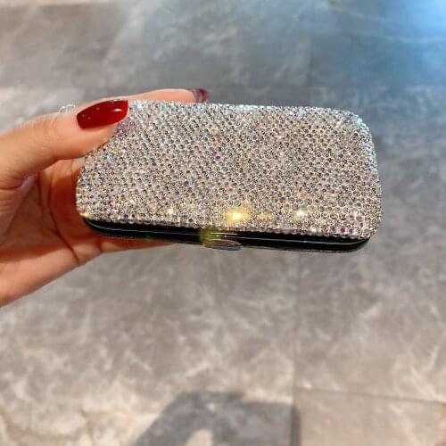 Manicure Tools With Crystal Travel Case Set Pedicure Sets Nail Clipper Stainless Steel Clippers Trimmer Dead Skin Remover Tool