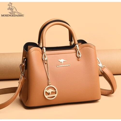 2021 New Tassel Design Womens Handbag Fashion Letter Designer Ladies Shoulder Bag High Quality PU Leather Women Messenger Bags