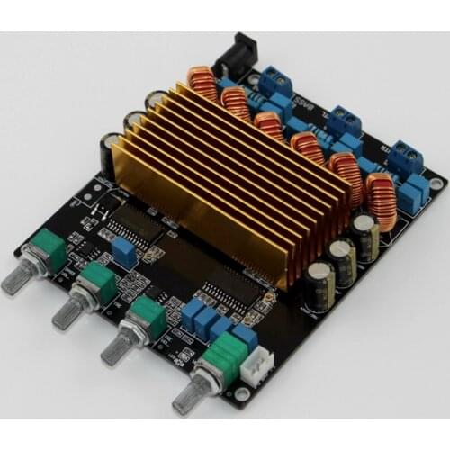 Original TC2001 STA508 2.1 Channel DC18V-24V Class D 160W + 80W + 80W Digital Amplifier Board 115.5 * 100mm
