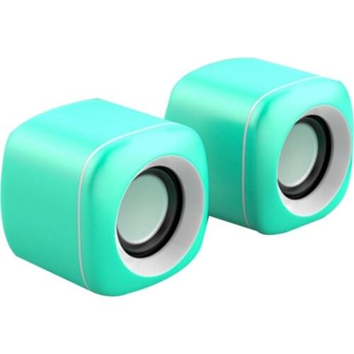 USB Wired Computer Speakers Bass Mini Subwoofer Speaker For Laptop Desktop Phone Loudspeaker