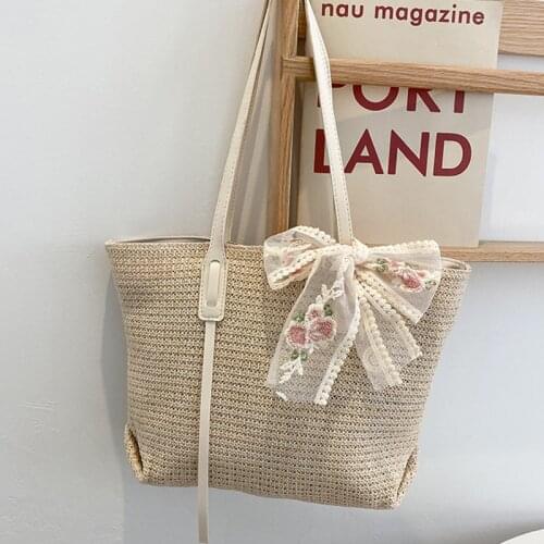 QIAOSANSAN Women's Woven Bags