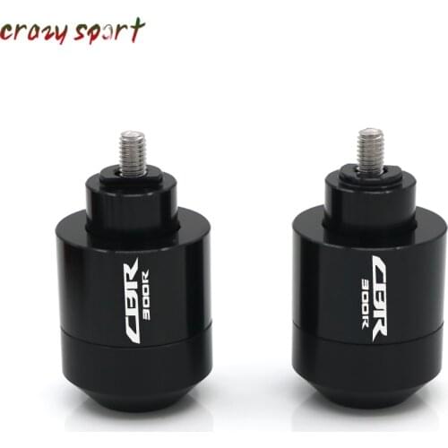 Handlebar Grips Bar Ends Hand Grip plug Slider End Caps For HONDA CBR300R CBR 300R CBR300 R 2015-2017 Motorcycle Accessories