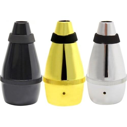 Light Weight Plastic Practice Trumpet Straight Mute Silencer For Instrument
