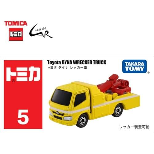 TAKATA TOMY TOMICA Diecast Alloy Car Model Boy Toys 5 TOYOTA Byna Wrecker Truck Kids Gifts