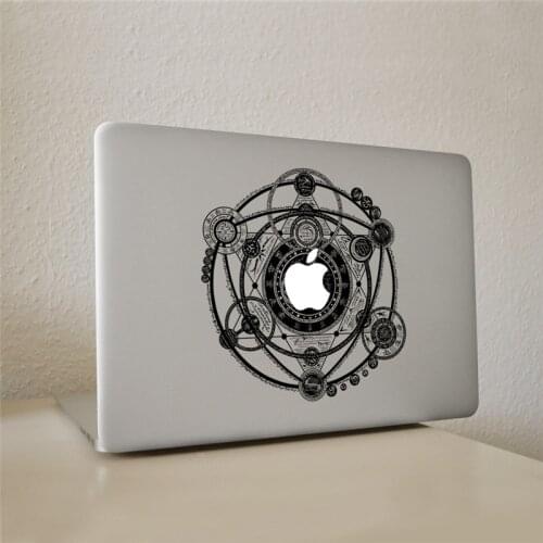 Magic Circle Laptop Decal Vinyl PVC Skin Sticker For Macbook Air Pro 12" 13" 15 16" A1465 A1398 A1502 A1425 A1369 A1707 A1706