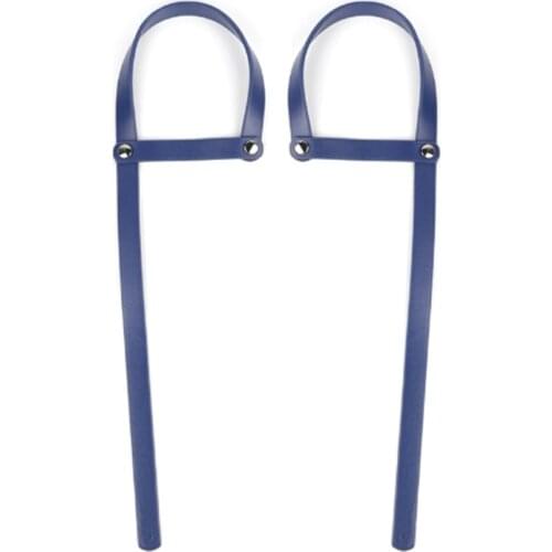 M68C 2pcs PU Leather Handbag Top Handle Bags Strap Replacement for DIY Bag Accessories Making Supplies 65cm