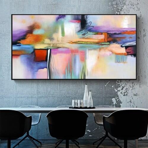 DDWW Abstract Painting Wall Art Canvas Print Wall Painting Wall Picture for Living Room Home Decor No Frame Canvas Art