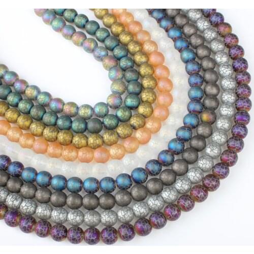 Natural stone pattern loose beads ladies jewelry jewelry making beads DIY necklace bracelet jewelry accessory new year gift