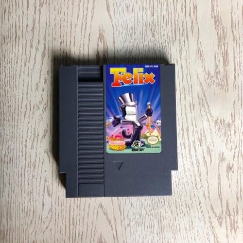 Felix game card the Cat - 72 pins 8bit game cartridge