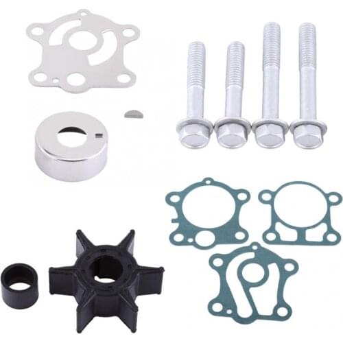 Water Pump Repair Rebuild Impeller Kit For Yamaha 40 50 hp Outboard 1984 1985 1986 1987 1988 1989 1990-1994 6H4-W0078-00-00