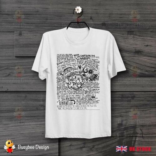 Panic At The Disco American Music Band Retro CooL Vintage Unisex T Shirt B203