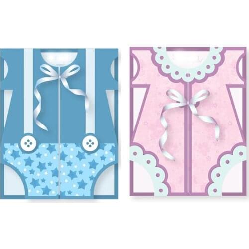 Metal Cutting Dies Lace Baby Invitation card Scrapbooking Stencil Cut Die For DIY Card Crafts Handmade