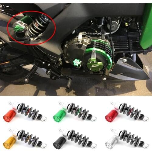 Motorcycle Single Rear Shock Absorber Double Adjustment 250mm Eye To Eye For Kawasaki Z125 Pro For Honda Yamaha Monkey Bike