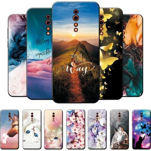 OPPO Reno Z Case TPU Silicone Reno Z Soft Cartoon Printed Phone Cover For OPPO Reno z Cases For OPPO Reno z Case CPH1979 PCDM10