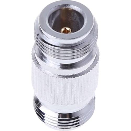 N-Type Double Female Jack Coupler RF WiFi Antenna Coax Adapter Barrel Connector