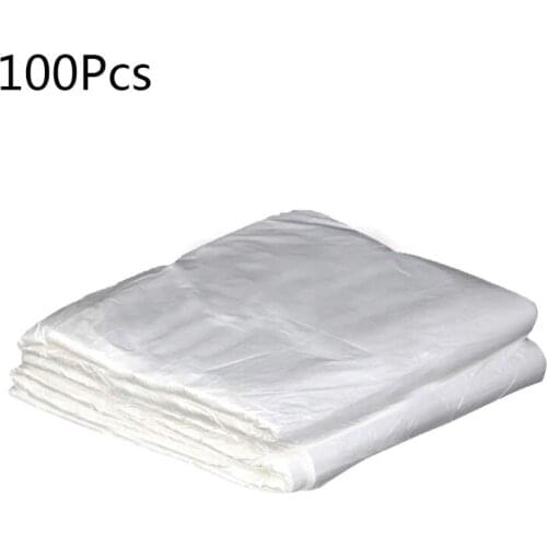 100Pcs Disposable Waterproof Barber Cape Hairdressing Shawl Barbershop Apron new