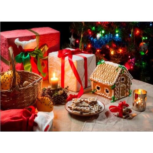 2019 new arrived 5d diy Diamond Painting christmas night diamond Painting Diamond Embroidery Cross stitch home Decor gift zx