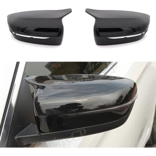 Carbon Fiber Exterior Side Rearview Mirror Cover Trim For BMW 5/6/7/8-Series G11 G12 G14 G15 G16 G30 G31 G32 2017 2018 2019 2020