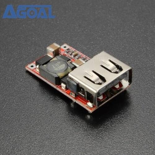 6-24V 24V 12V to 5V USB Step Down Module DC-DC Converter Phone Charger Car Power Supply Module Efficiency 94% buck Free Shipping