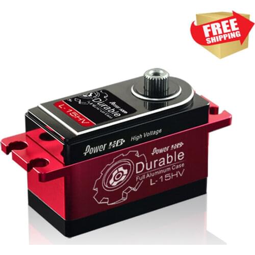 RC radio control car Power HD L-15HV shorter servo metal gear for EP GP on road car option upgrade parts