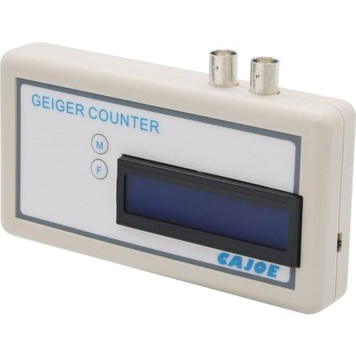 Handheld Geiger Counter Nuclear Radiation Detector Meter with External Geiger Tube For X γ β Rays