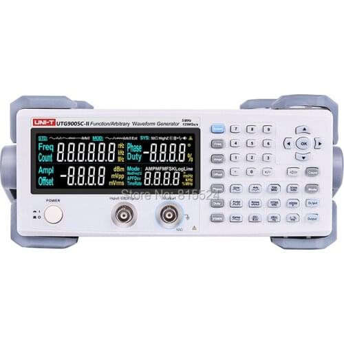 UNI-T UTG9005C-II Function/Arbitrary Waveform Generator 5MHz Channel Bandwidth 125MS/s Sampling Rate USB Communication